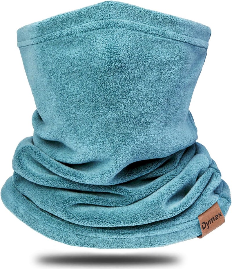 Dymex Winter Neck Warmer Gaiter Fleece Neck Cover Cotton Balaclava Windproof Face Cover Mask for Women Men - Image 1